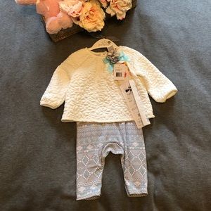 Baby girl winter 2 piece set